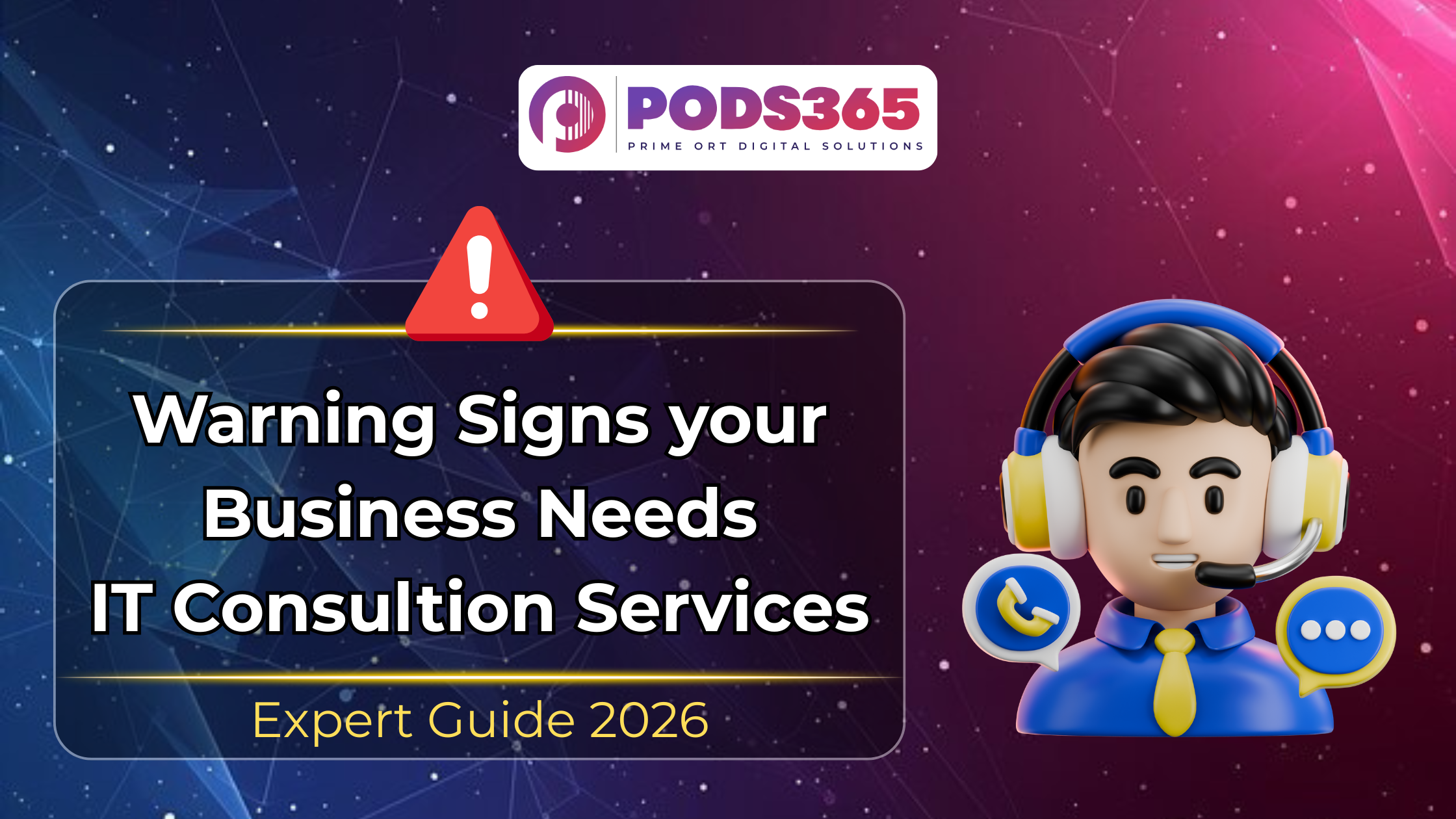 Read more about the article Warning Signs Your Business Needs IT Consulting Services [Expert Guide 2026]